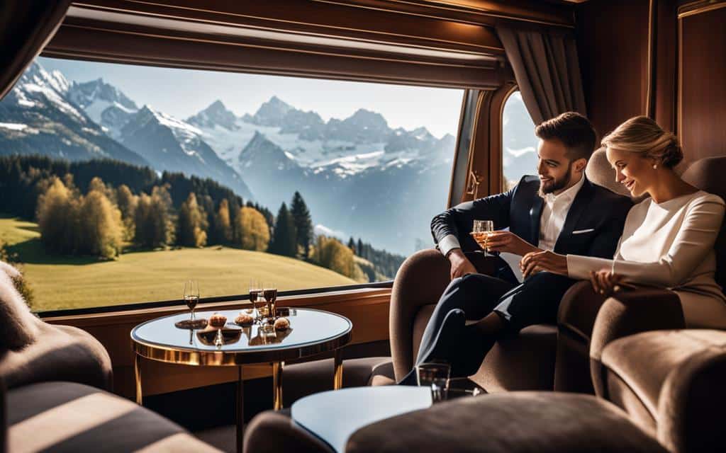 Luxury train travel in Europe